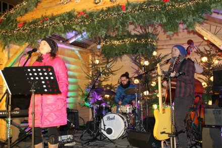 Koncert podczas Strefy Białych Świąt